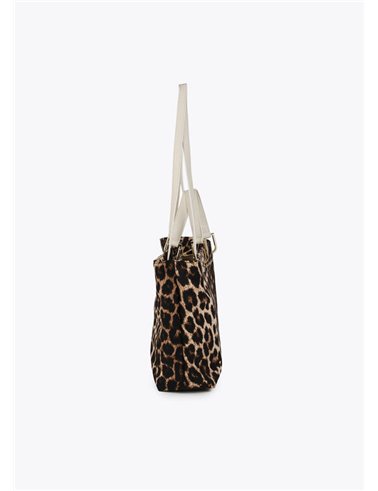 Bolso Shopper Animal Leopardo