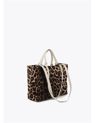 Bolso Shopper Animal Leopardo