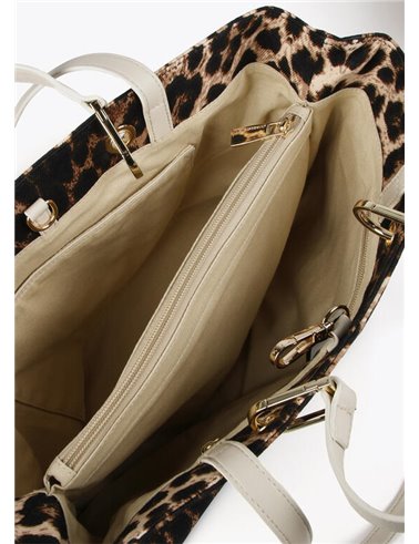Bolso Shopper Animal Leopardo