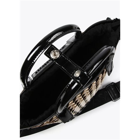 Bolso Mini Trenza Negro Bolso Mini Trenza Negro