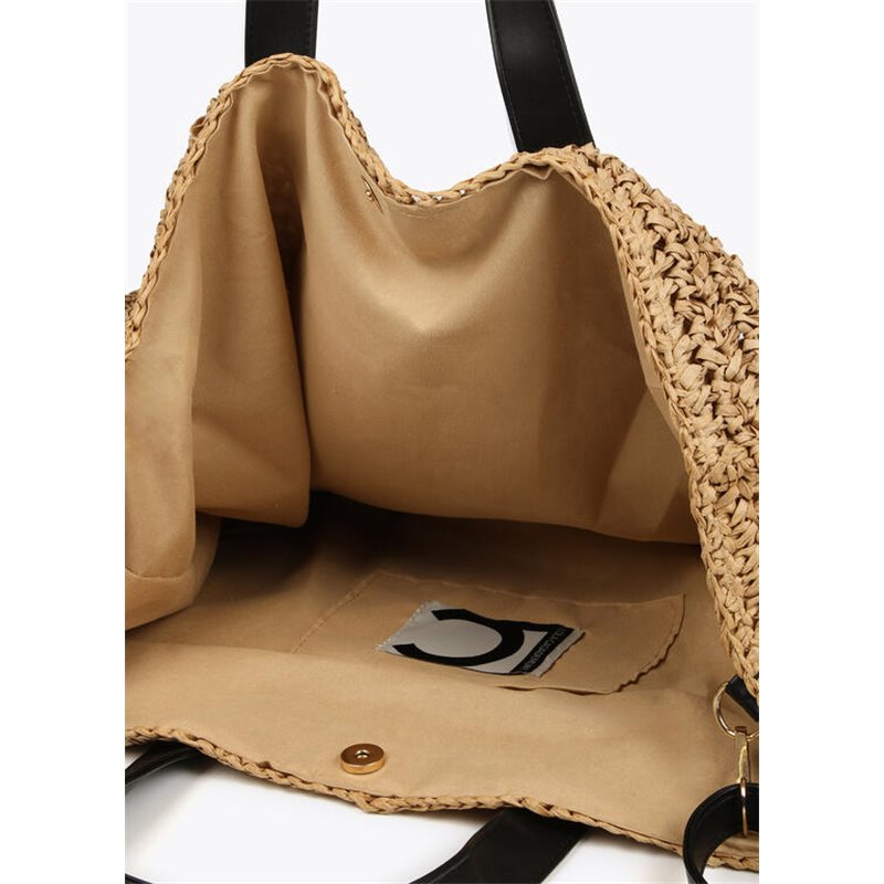 Bolso Rafia Logo Camel Bolso Rafia Logo Camel