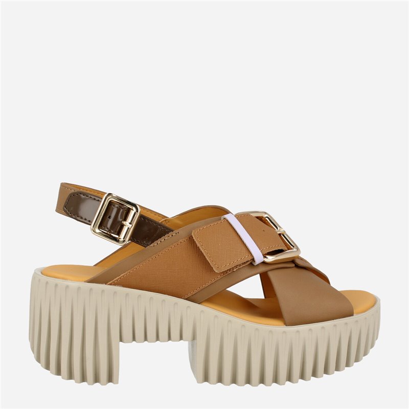 Sandalia Plia Juno Taupe Sandalia Plia Juno Taupe