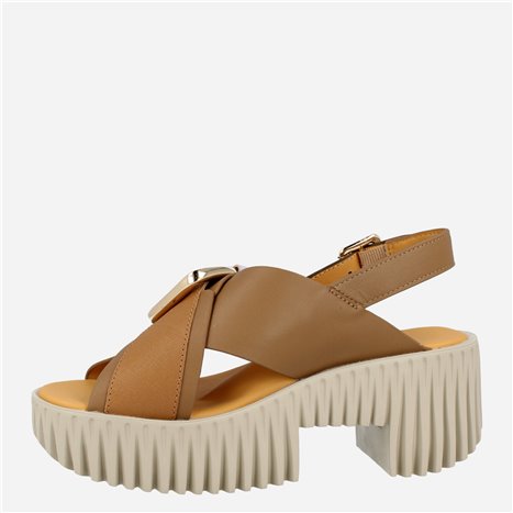 Sandalia Plia Juno Taupe Sandalia Plia Juno Taupe
