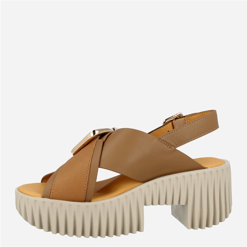 Sandalia Plia Juno Taupe Sandalia Plia Juno Taupe