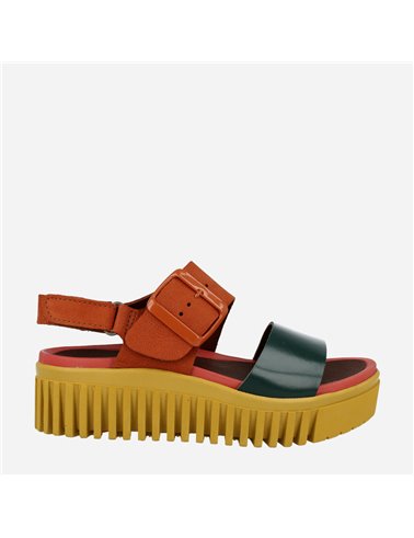 Sandalia Brighton 1578 Naranja
