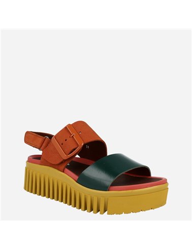Sandalia Brighton 1578 Naranja