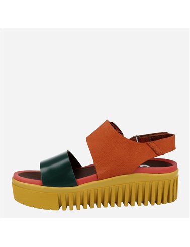 Sandalia Brighton 1578 Naranja