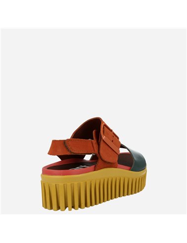 Sandalia Brighton 1578 Naranja