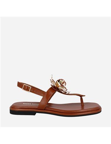 Sandalia Tangerine Cuero