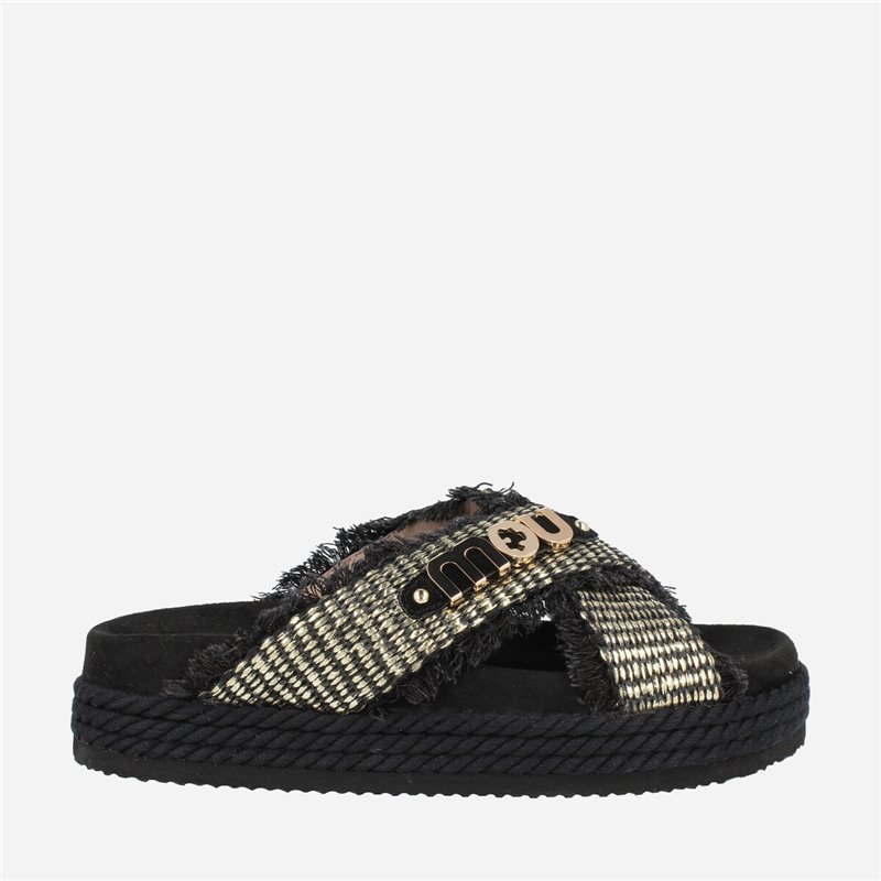 Sandalia Criss Cross Rope Negro Sandalia Criss Cross Rope Negro