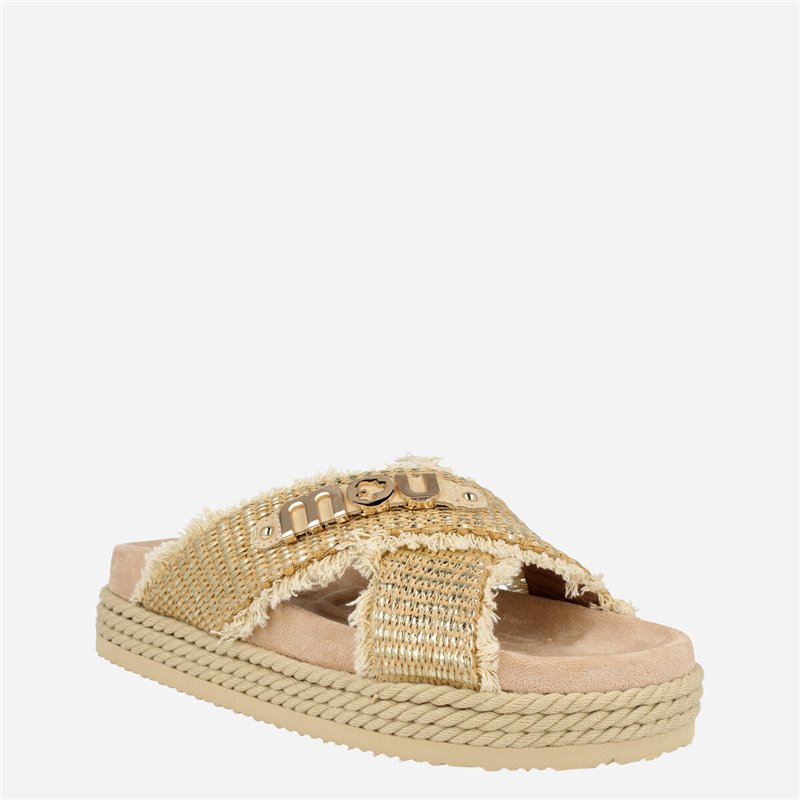 Sandalia Criss Cross Rope Beig Sandalia Criss Cross Rope Beig
