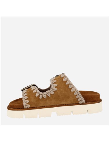 Sandalia Bio Buckles Cuero
