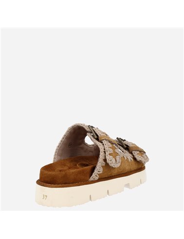 Sandalia Bio Buckles Cuero