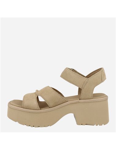 Sandalia Heights Ankle Beig
