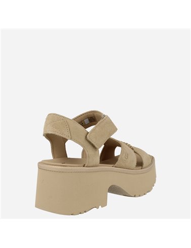 Sandalia Heights Ankle Beig