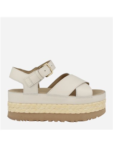 Sandalia Aubrey Ankle Blanco