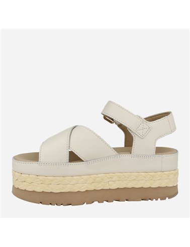 Sandalia Aubrey Ankle Blanco