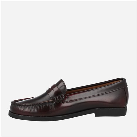 Mocasín Flavia Granate Mocasín Flavia Granate