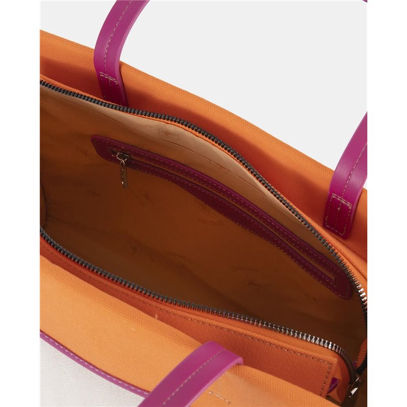 Bolso Shopper Spiga Naranja Bolso Shopper Spiga Naranja