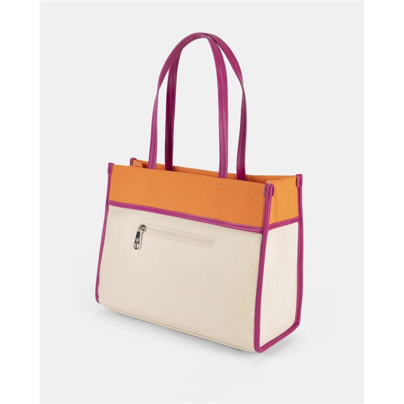 Bolso Shopper Spiga Naranja Bolso Shopper Spiga Naranja