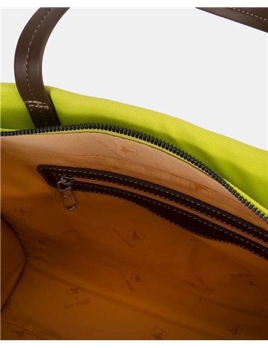 Bolso Shopper Spiga Amarillo
