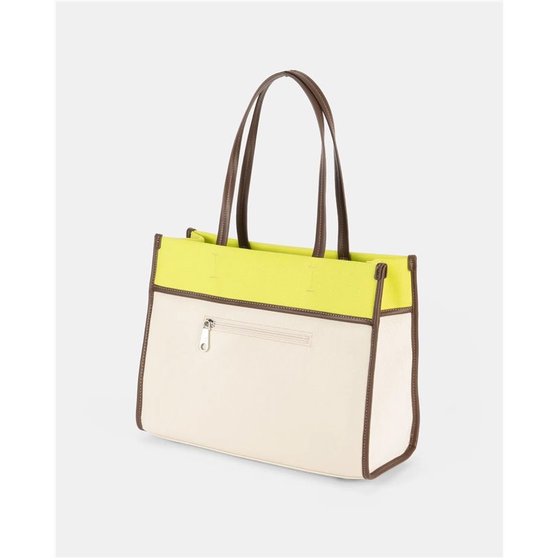 Bolso Shopper Spiga Amarillo Bolso Shopper Spiga Amarillo
