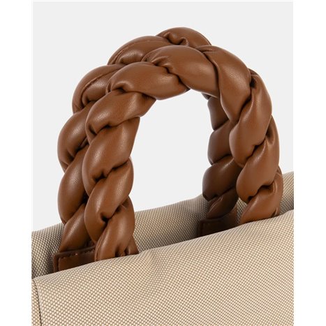 Bolso Shopper Madras Camel Bolso Shopper Madras Camel