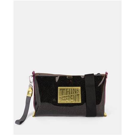 Bolso Bandolera Catrinas Negro
