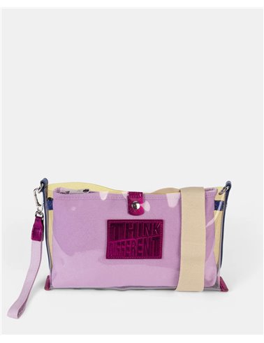 Bolso Bandolera Catrinas Lila