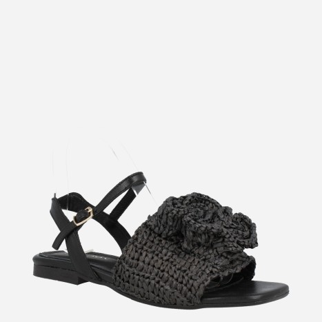 Sandalia Tevid Negro Sandalia Tevid Negro
