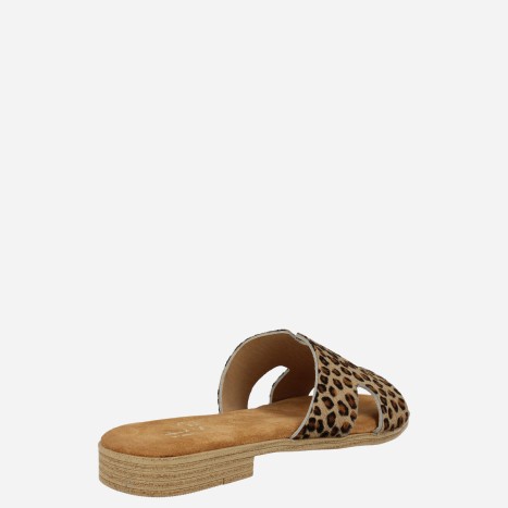 Sandalia Xero Leopardo Sandalia Xero Leopardo