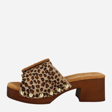 Sandalia Kafes Leopardo Sandalia Kafes Leopardo