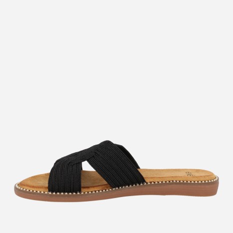 Sandalia Apacin Negro Sandalia Apacin Negro