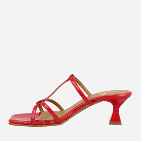 Sandalia Ghara Rojo Sandalia Ghara Rojo