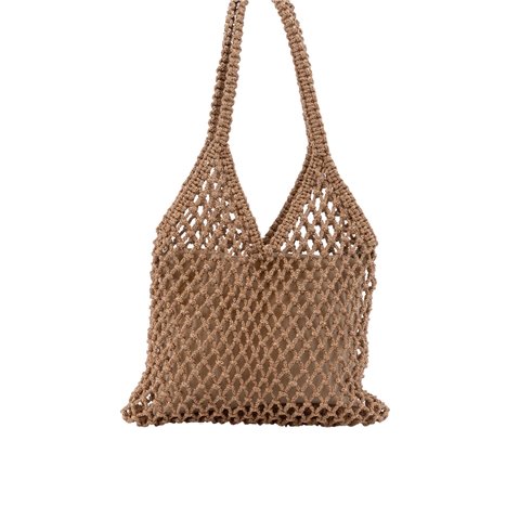 Bolso Tote Metal Arlene Cobre