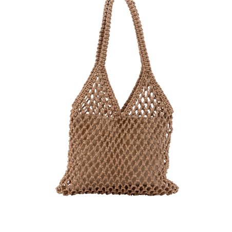 Bolso Tote Metal Arlene Cobre