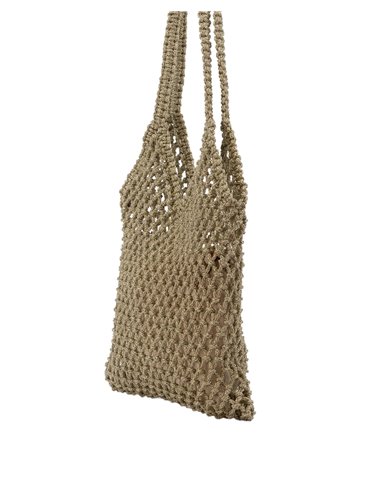 Bolso Tote Metal Arlene Oro