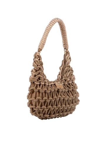 Bolso Hobo Cecile Camel