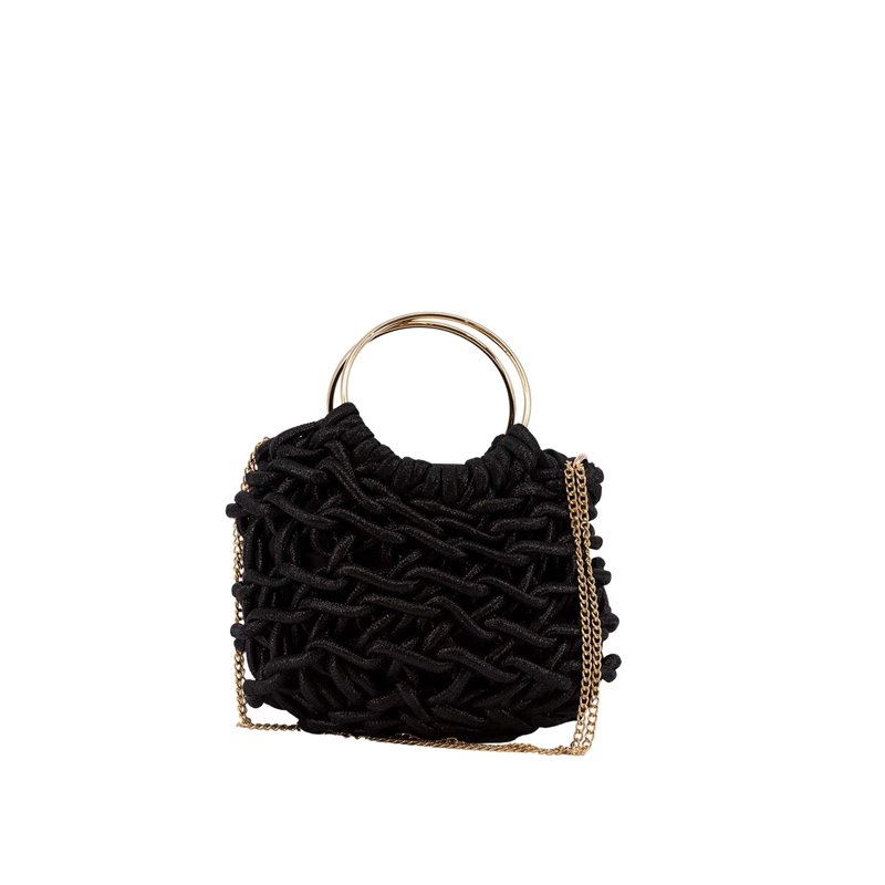 Bolso Clutch Metal Eloise Negro Bolso Clutch Metal Eloise Negro