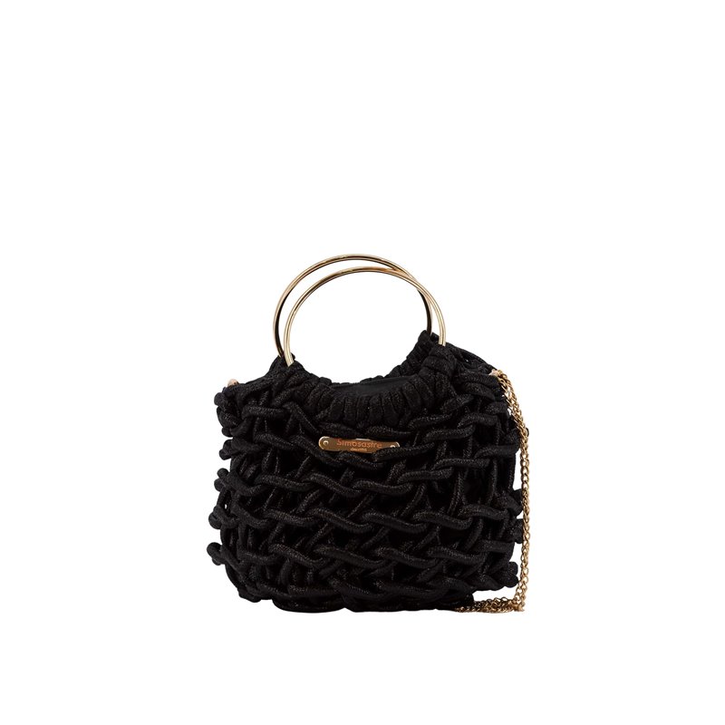 Bolso Clutch Metal Eloise Negro Bolso Clutch Metal Eloise Negro
