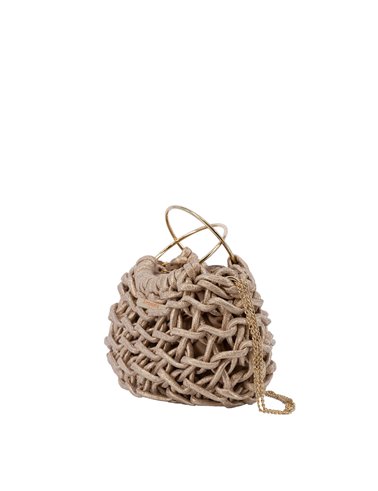 Bolso Clutch Metal Eloise Oro