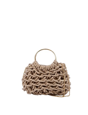 Bolso Clutch Metal Eloise Oro
