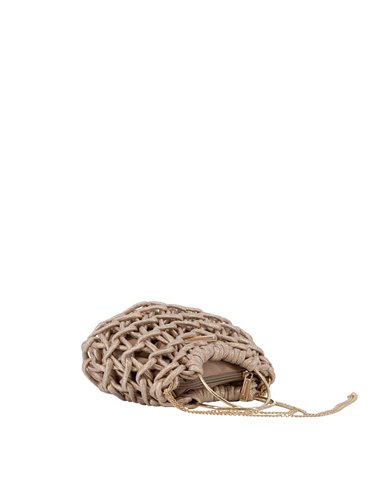 Bolso Clutch Metal Eloise Oro