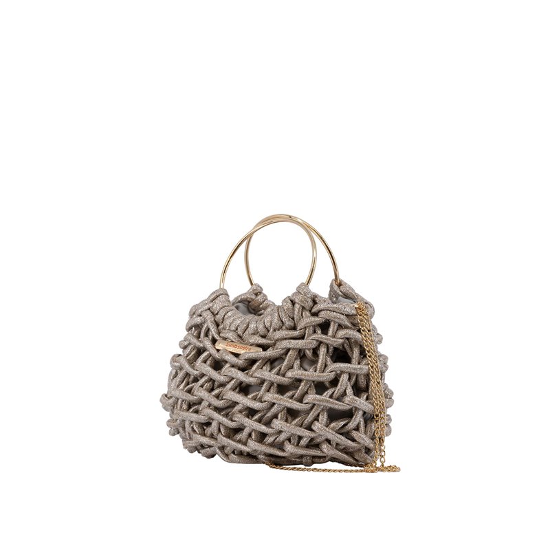 Bolso Clutch Metal Eloise Plata Bolso Clutch Metal Eloise Plata