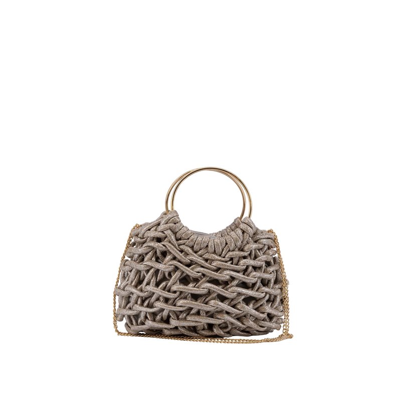 Bolso Clutch Metal Eloise Plata Bolso Clutch Metal Eloise Plata