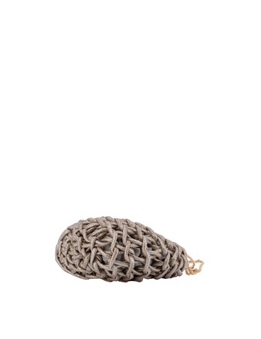 Bolso Clutch Metal Eloise Plata