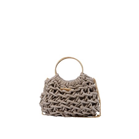 Bolso Clutch Metal Eloise Plata
