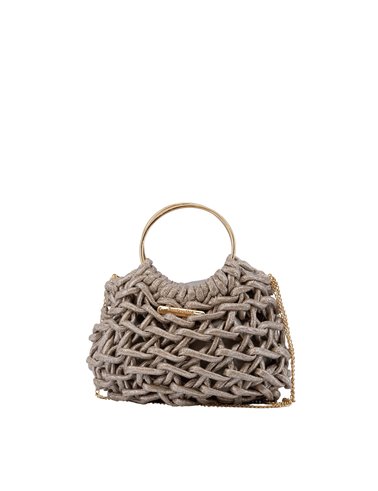Bolso Clutch Metal Eloise Plata