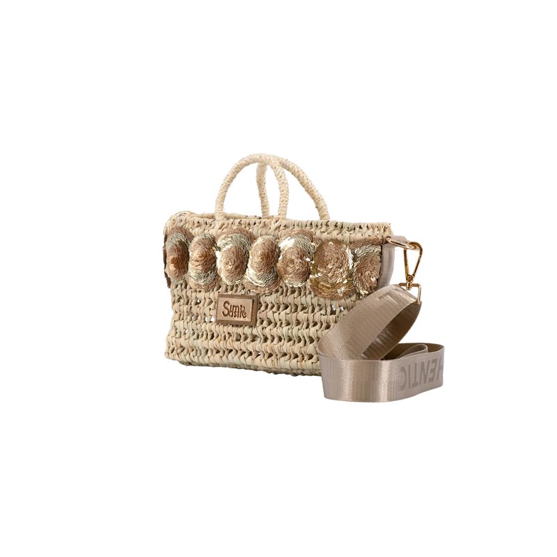 Bolso Nudos Greta Natural Bolso Nudos Greta Natural