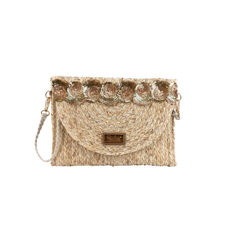 Bolso Clutch Greta Natural Bolso Clutch Greta Natural